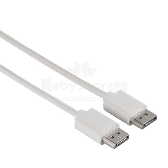 Hama 00200929 DisplayPort Cable, DP 1.2, 1.5m