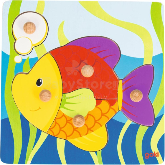 GOKI Art.57554 Fish koka puzle