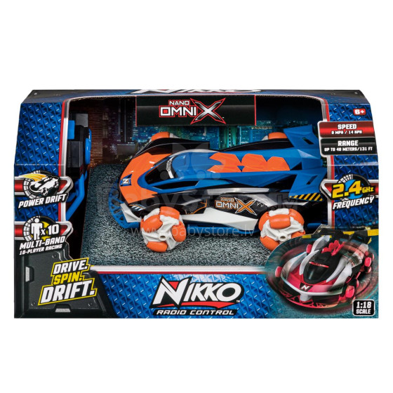 NIKKO Radio control vehicle Nano Omni X, scale 1:18