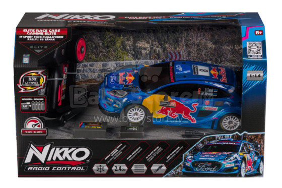 NIKKO R/C Automašīna M-Sport Ford Puma #8 Tanak, mērogs 1:14