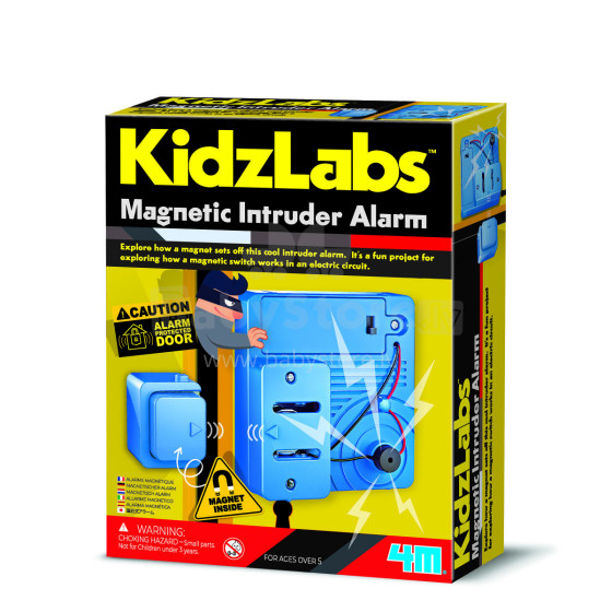 4M KidzLabs DIY set Magnetic Intruder Alarm