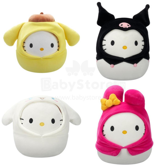 SQUISHMALLOWS HELLO KITTY W20 Plush toy Hoodie edition, 20 cm