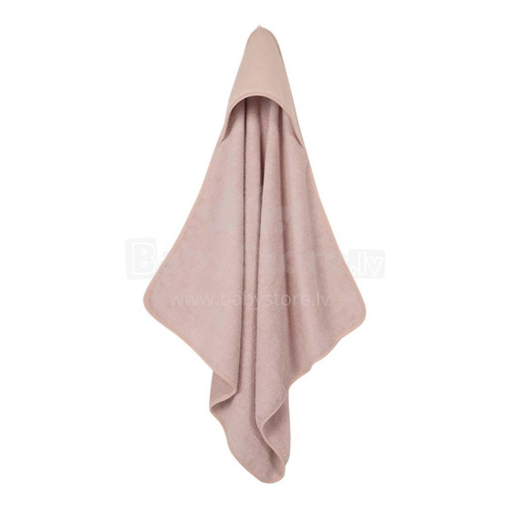 Little Dutch Hooded Towel  Art.TE50630150 Pure Pink  Vaikiškas rankšluostis su gobtuvu 75x75 cm