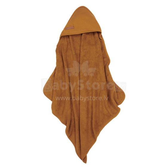 Little Dutch Hooded Towel  Art.TE50630181 Pure Ochre Spice   Vaikiškas rankšluostis su gobtuvu 75x75 cm