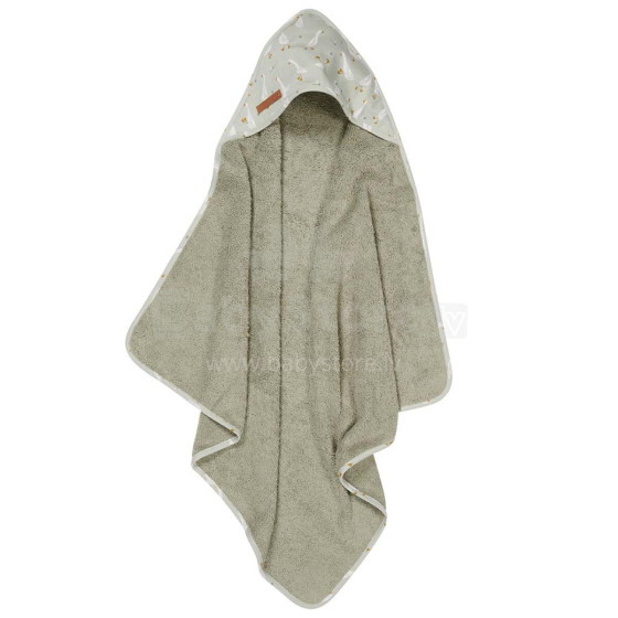 Little Dutch Hooded Towel  Art.TE50621200 Little Goose Bērnu Dvielis ar kapuci 75x75 cm