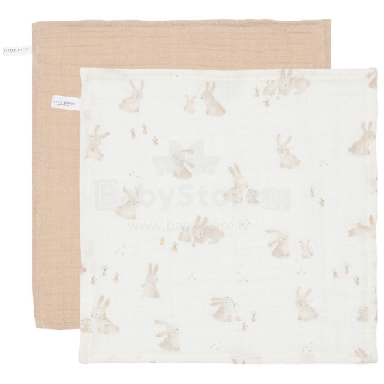 Little Dutch Facecloths Art.TE51703023 Baby Bunny