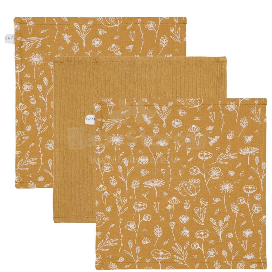 Little Dutch Facecloths Art.TE50721080 Pure Ochre