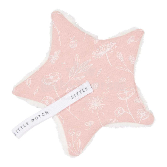 Little Dutch  Pacifier Cloth Art.TE20221050 Flower Pink