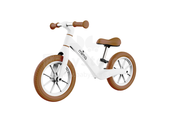 Mima Zoom Art.P202WHITE WHITE/CAMEL Balance bike