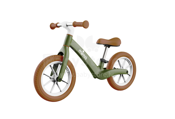 Mima Zoom Art.P202GREEN GREEN/CAMEL Balance bike