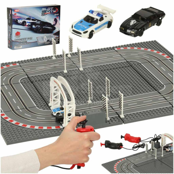 Ikonka Art.KX3490 Police car racing track 51x38.5cm