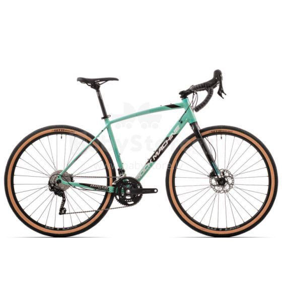 Gravel bike Rock Machine Gravelride 500 (III) green/black (Wheel size: 29, Frame size: L)