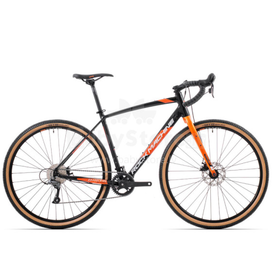 Gravel bike Rock Machine Gravelride 200 (III) black/orange (Wheel size: 29, Frame size: XL)