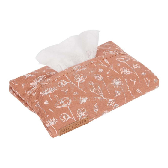 Little Dutch Wipes Cover Art.TE30321061 Flowers Rust