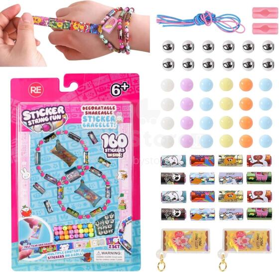 Sticki Bracelet Art.191042  accessories set with stickers