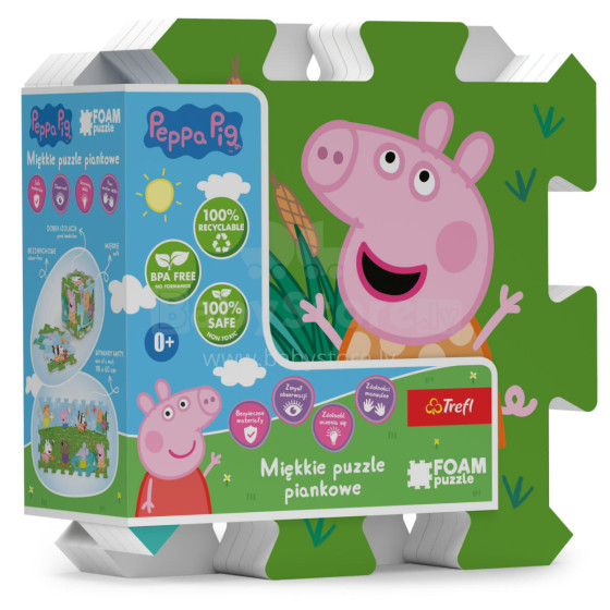 TREFL PEPPA PIG Minkšta dėlionė