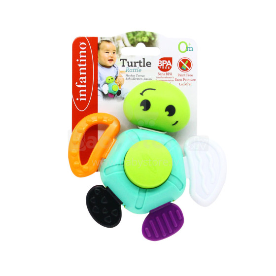 INFANTINO Turtle rattle