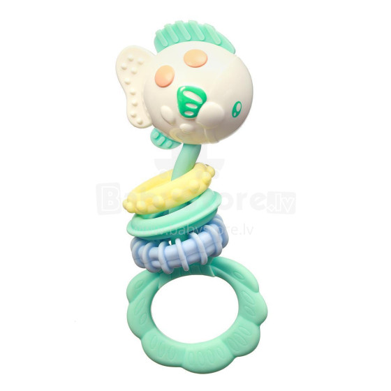 BabyOno Educational teether with rattle MARLIN