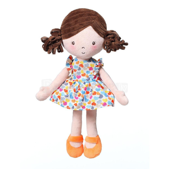 LENA MY BEST FRIEND orange cuddly toy for babies