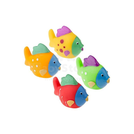 Tullo rubber fish for bathing 4 pcs, 7 cm, 505