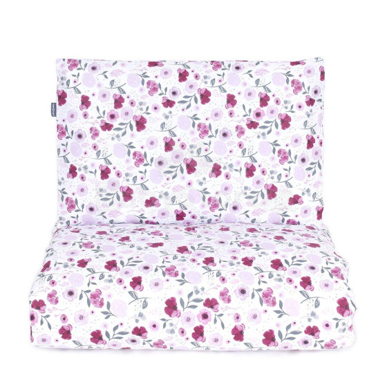 2pcs bedding set (A) flowers, pink