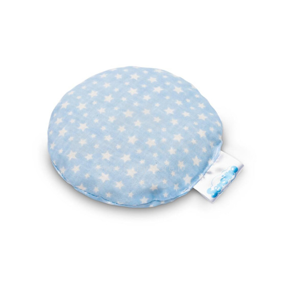 Hot-water Bottle With Cherry Stones, blue stars, 15cm, 4406