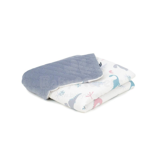 Baby blanket (75x100) , Dino, grey