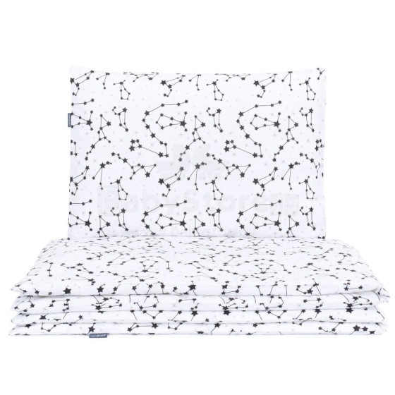 2pcs bedding set, 100x135cm, Constellation, white