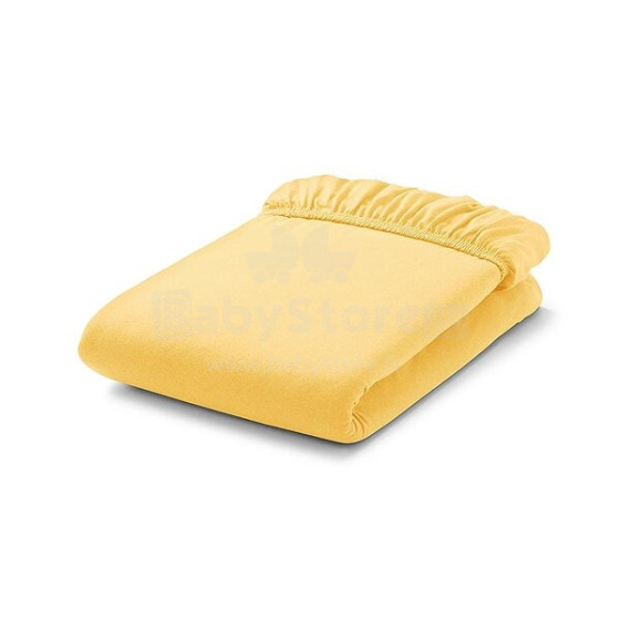 MAMO-TATO Terry sheet for a cot 60x120 cm - yellow