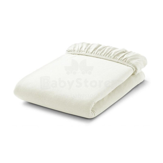 MAMO-TATO Terry sheet for a cot 60x120 cm - ecru