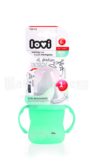 LOVI training cup 150 ml Retro mint 35/301