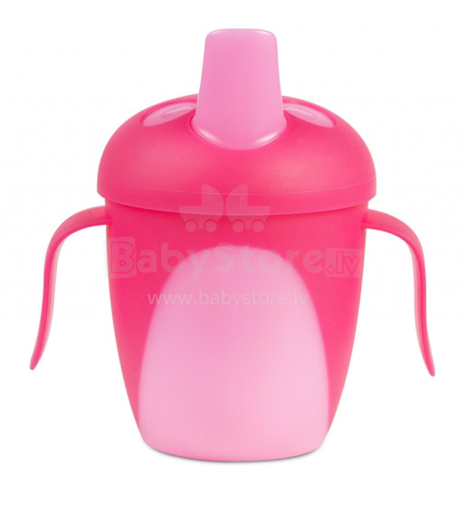 CANPOL BABIES non-spill cup with hard spout 240ml Tropical Bird, 76/001_pin