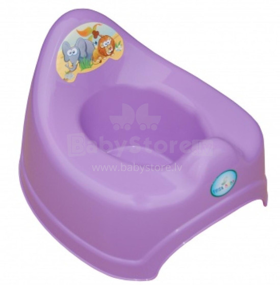 Tega potty musical Safari, violet, PO-039