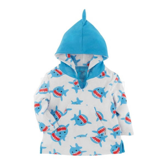 ZOOCCHINI rankšluostis su gobtuvu Shark M/L ZOO12302M/L