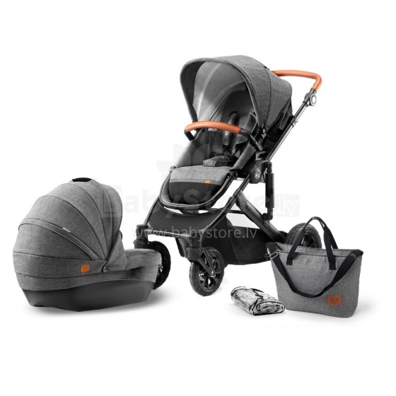 KINDERKRAFT stroller 2in1 PRIME Grey