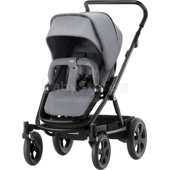 BRITAX Ratiņi GO BIG² BLACK Steel Grey 2000029404