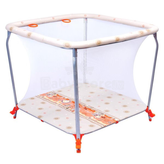 Berber   playpen Square 53  ORANGE