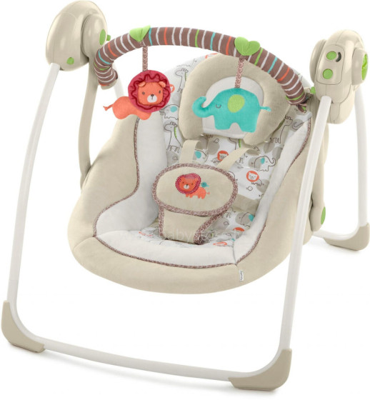 BRIGHT STARTS portable swings Petite Jungle