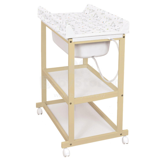 CEBA changing station  Laura Dream Roll-over Natural