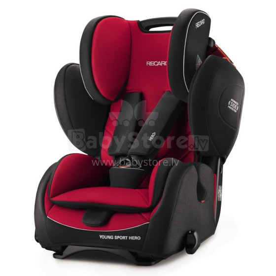 RECARO automobilinė kėdutė Young Sport Hero Racing Red