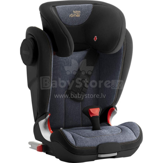 BRITAX car seat KIDFIX II XP SICT BLACK SERIES Blue Marble ZS SB, 2000027884