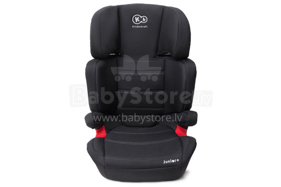 KINDERKRAFT autokrēsl Junior Plus Black