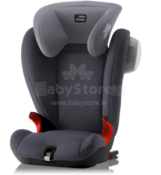 BRITAX automobilinė kėdutė KIDFIX SL SICT BR BLACK SERIES Storm Grey ZS SB 2000029685