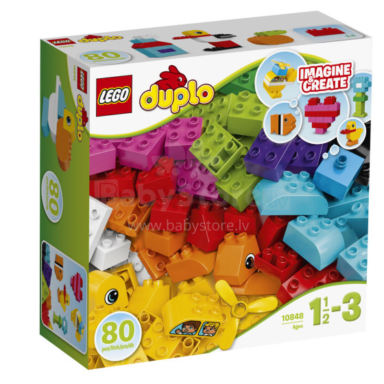 10848 LEGO® DUPLO® Creative Play Mani pirmie klucīši