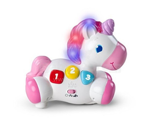 BRIGHT STARTS unicorn Rock & Glow, 10307