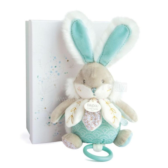 DOUDOU ET COMPAGNIE plush toy with music Lapin De Sucre 20 cm, DC3493