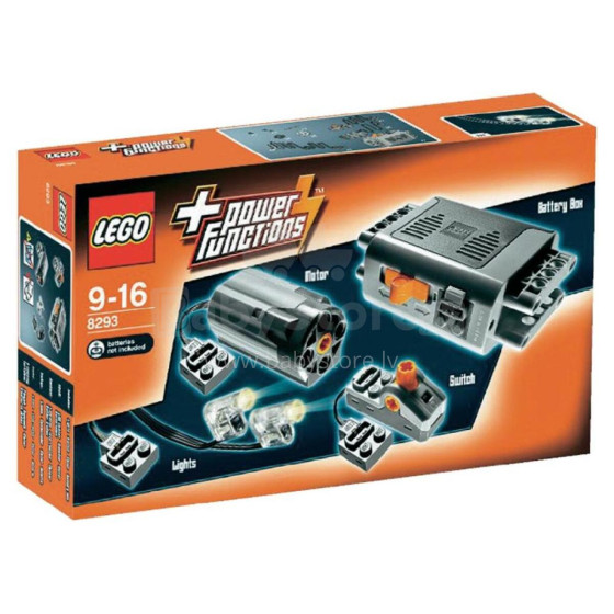 8293 LEGO® Technic Power Functions: variklių rinkinys