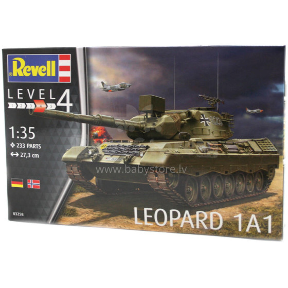 REVELL saliekams modelis Leopard 1A1, 3258