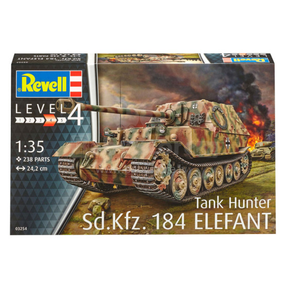 REVELL modelis Sd.Kfz. 184 Tank Hunter "Elefant", 03254