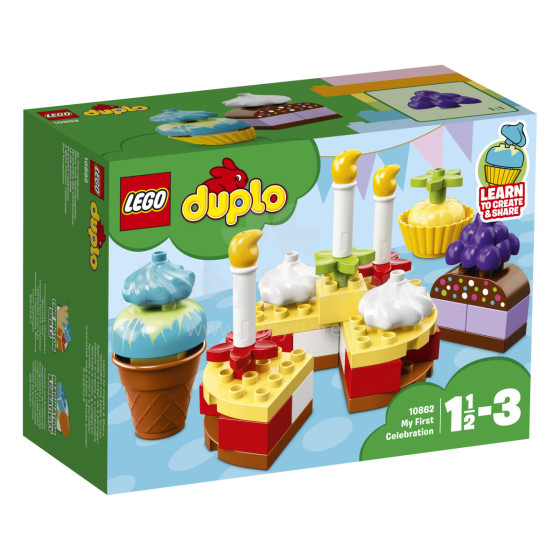 10862 LEGO® DUPLO My First Mano pirmoji šventė